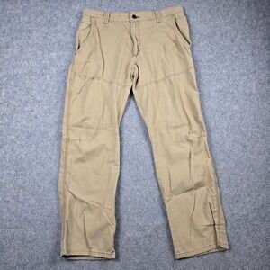 Wrangler‎ All Terrain Gear Pants Mens 32x30 Fits 32x28 Beige Articulated Knee